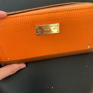 Ralph Lauren Orange wallet